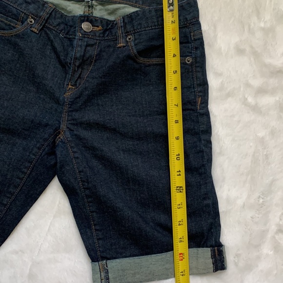 ๐บ 2 for $23 ๐บ LOFT Dark Denim Jean Shorts - Picture 9 of 13